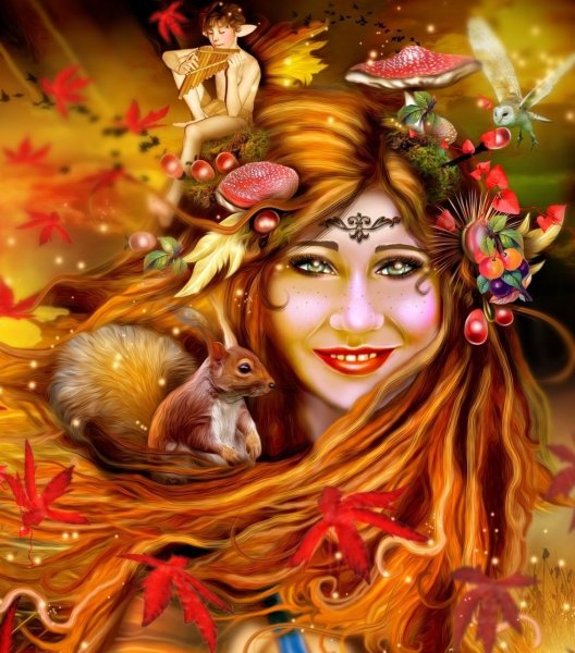 Красавица осень