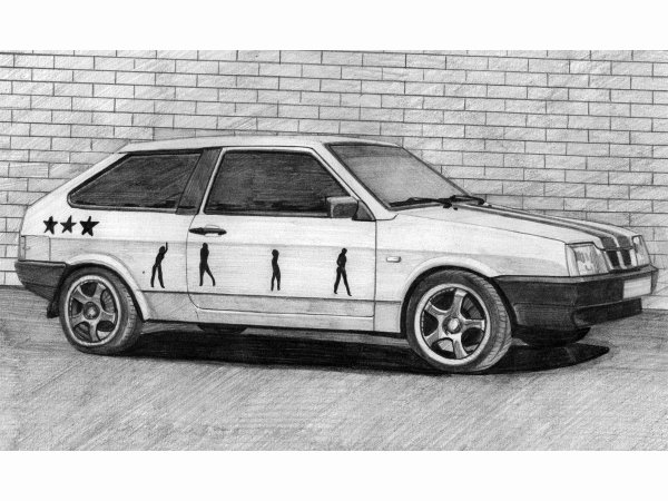 ВАЗ 2108 обвес карандаш