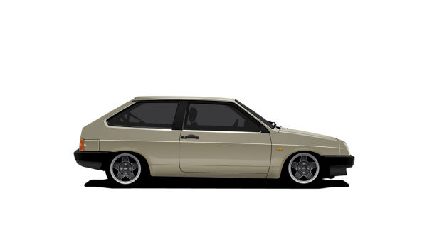 Лада 2108 вид сбоку