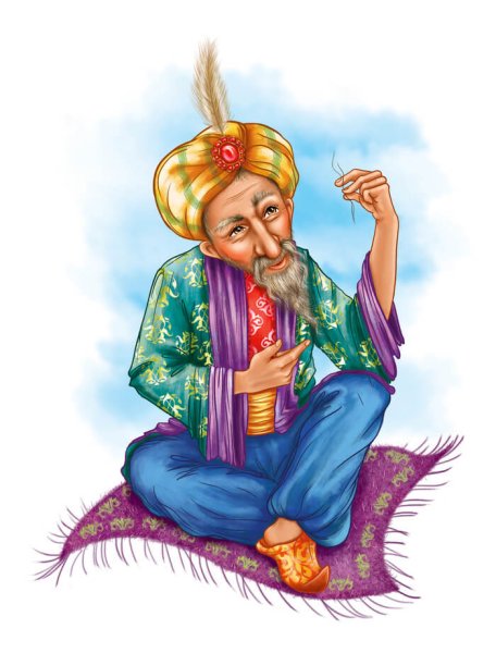 Сказочные герои старик Хоттабыч