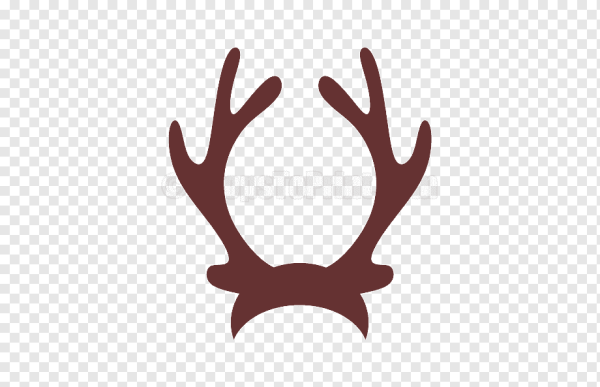 Трафарет "Оленьи рога"