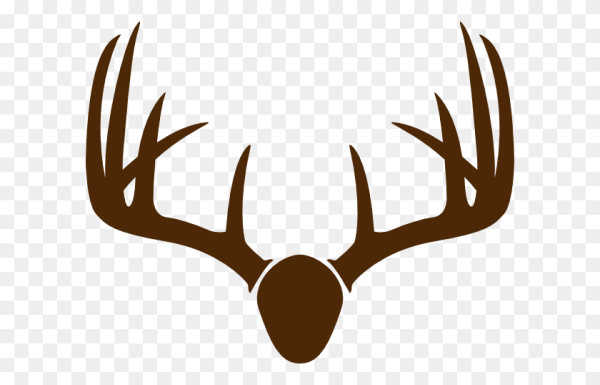 Рога оленя вектор
