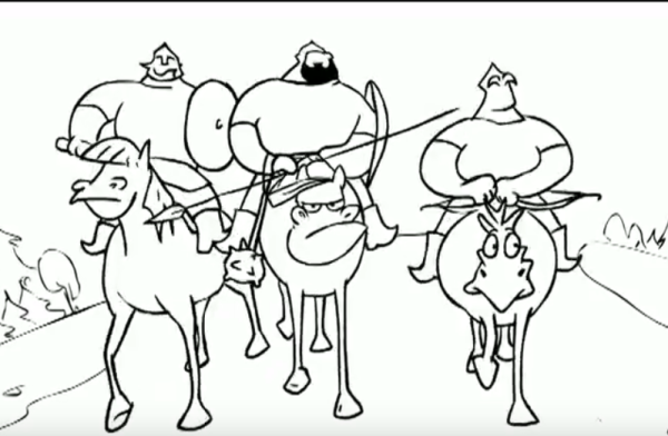 Васнецов Богатырская застава