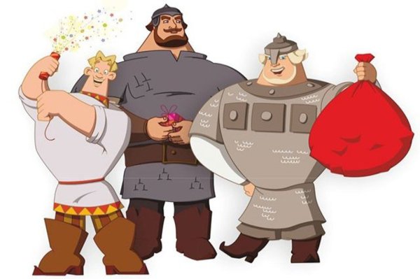 Раскраска Добрыня Никитич и Илья Муромец