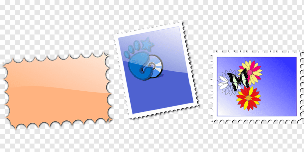 Рисование Почтовая марка