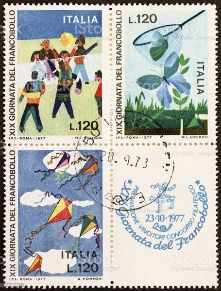 Детские марки рисунки