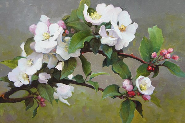 Художница Софи Андерсон "ветка жасмина"