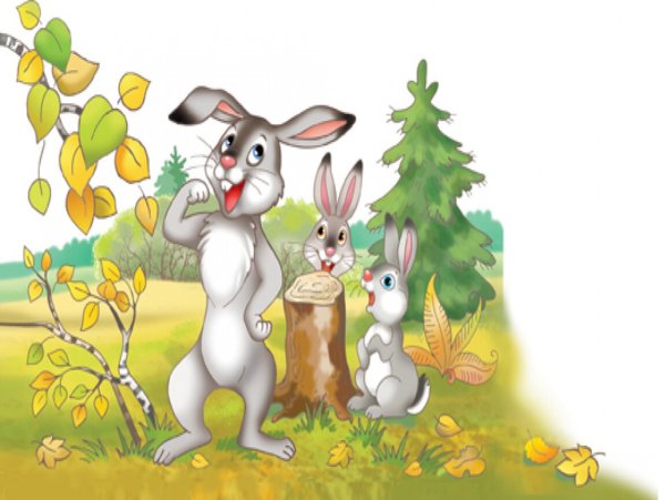 Заяц иллюстрации к сказкам