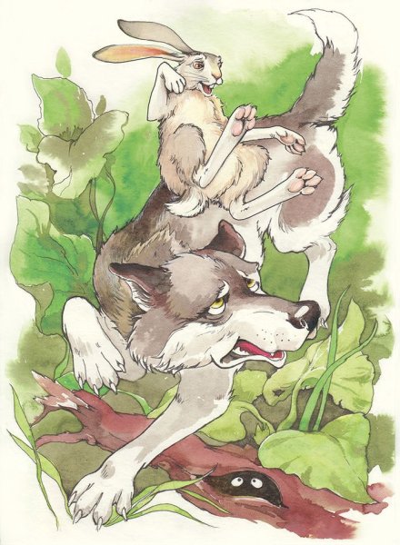 Мамин-Сибиряк сказка про храброго зайца