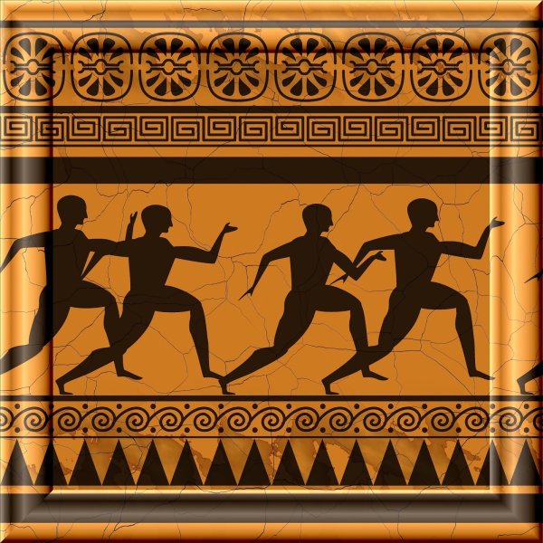 Антропоморфный орнамент Египет