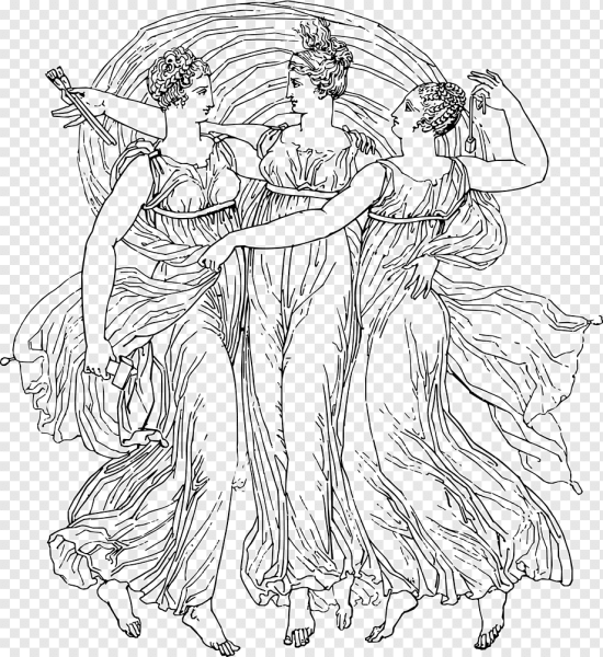 Танцовщицы древней Греции