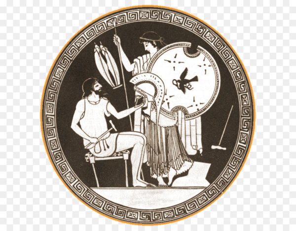 Фетида и Гефест с доспехами Ахилла