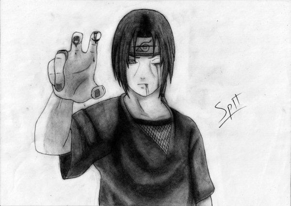 Рисунки Наруто Итачи