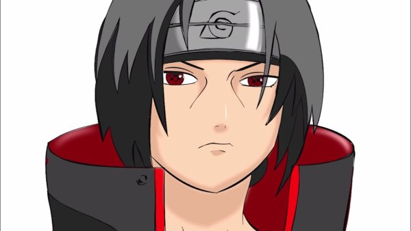 Итачи Эдо Тенсей карандашом