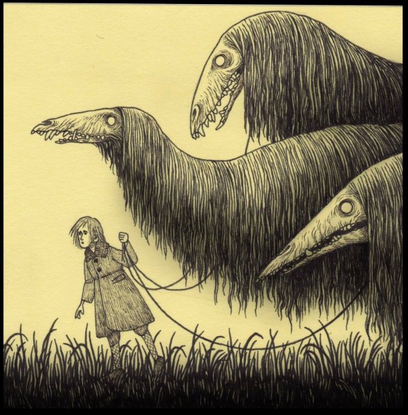 Гротеск стиль рисования