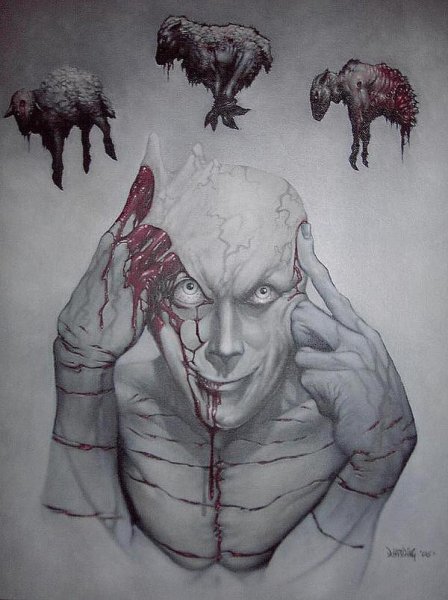 Отбросы кролик психопат