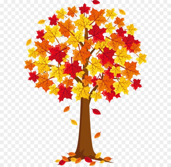 Осеннее дерево для детей