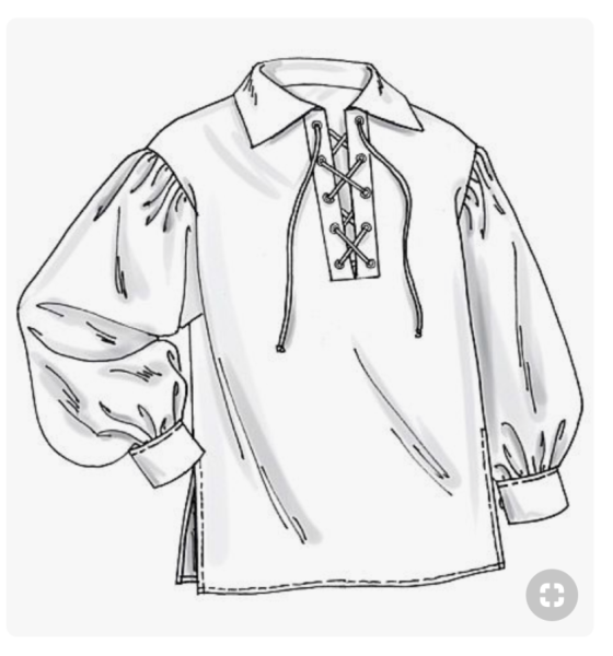 Эскиз блузки