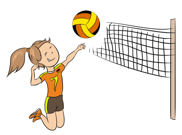 Волейбол рисунок