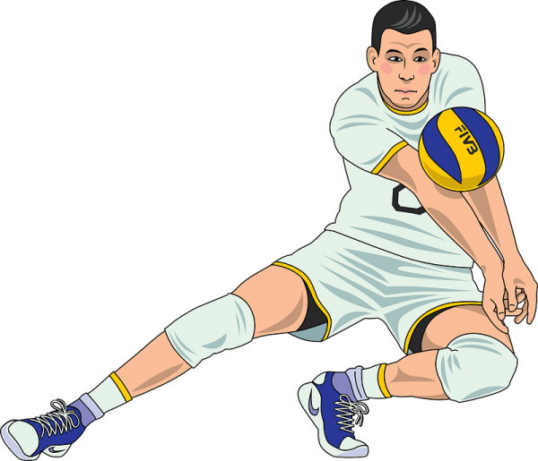 Волейбол мультяшный