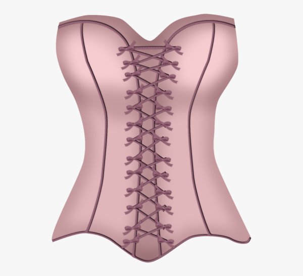 Технический эскиз корсета