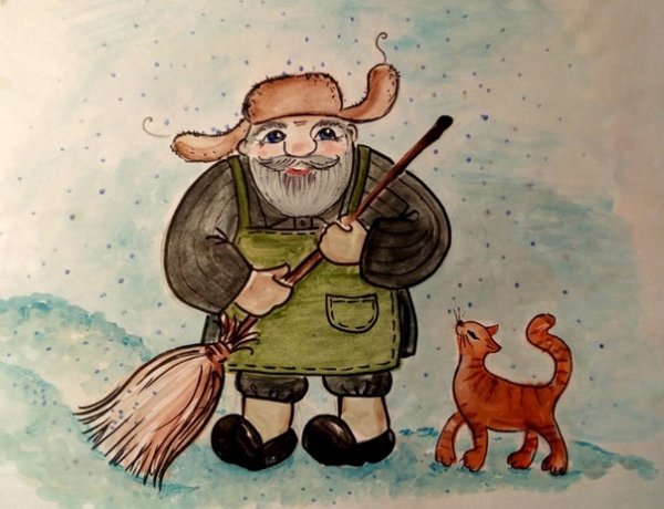 Дворник для детей