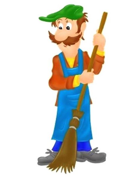 Дворник для детей