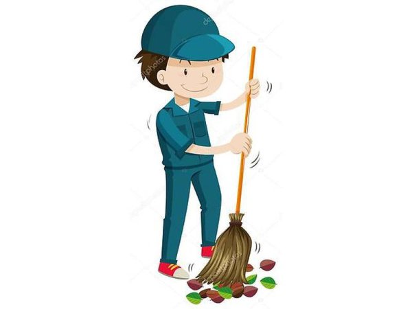Профессия дворник для детей