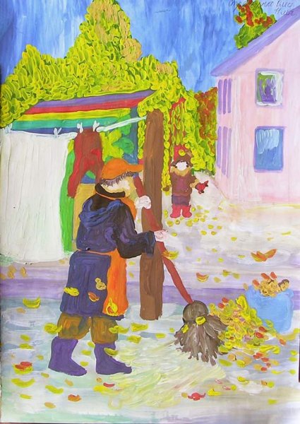 Дворник в ДОУ