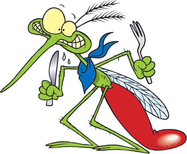 Комары мультяшные