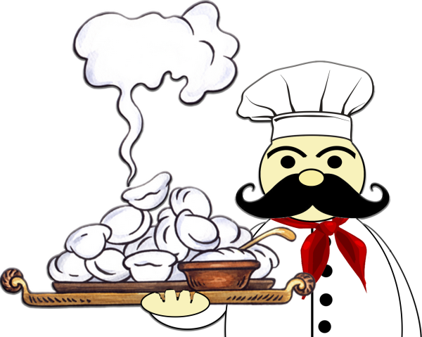 Рисованные хинкали