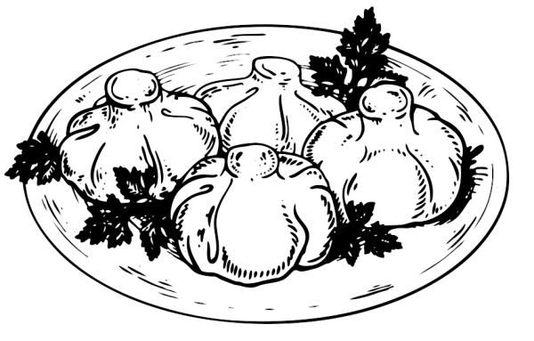 Хинкали вектор