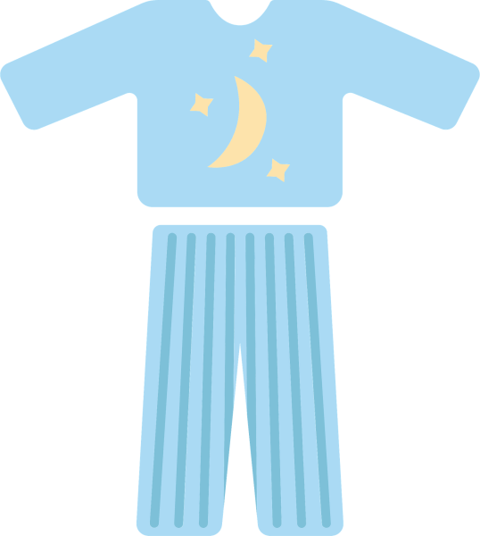 Мультяшные дети в пижаме