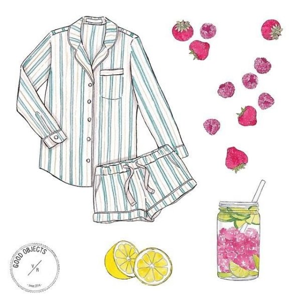 Эскиз домашней одежды