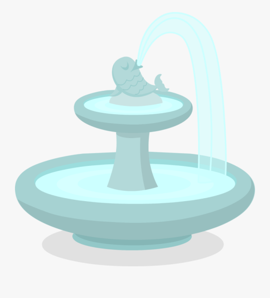 Фонтан стикер