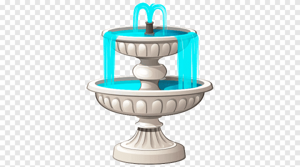 Фонтан рисунок