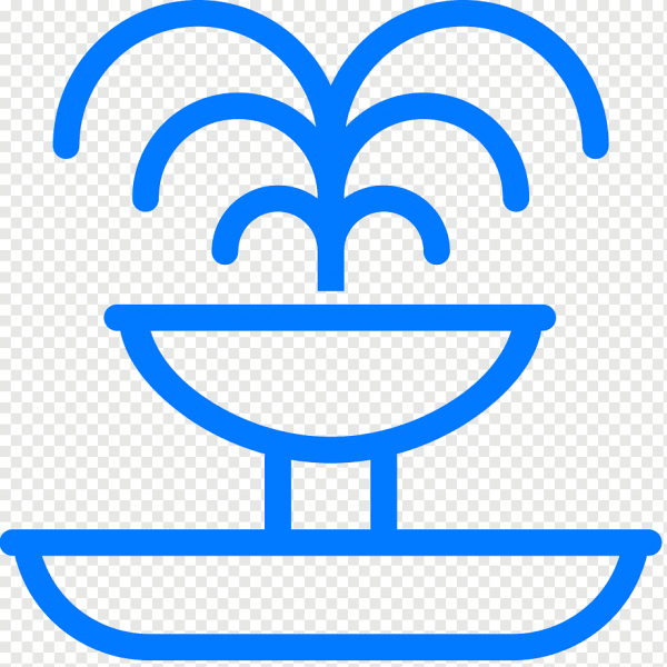 Значок питьевой фонтан