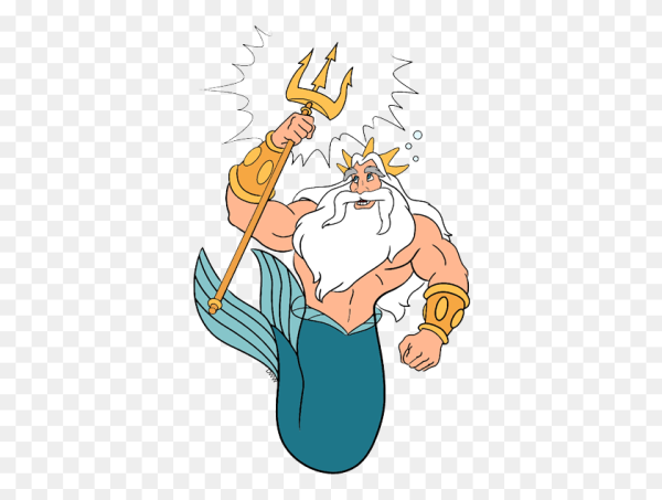 Царь Тритон из Русалочки