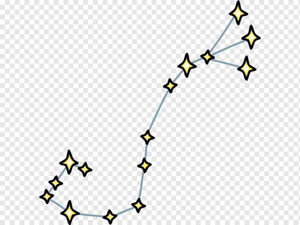 Скорпион Созвездие схема