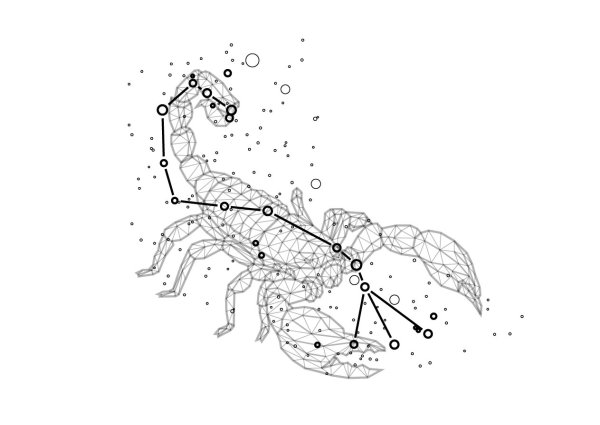 Созвездие Скорпион