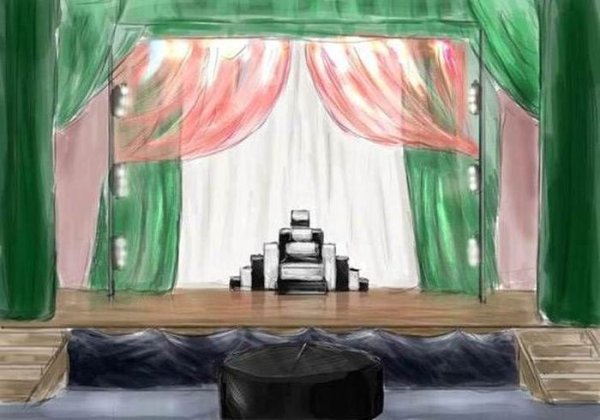 Рисование театр