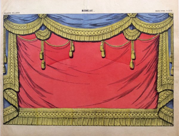 Театральный занавес эскиз
