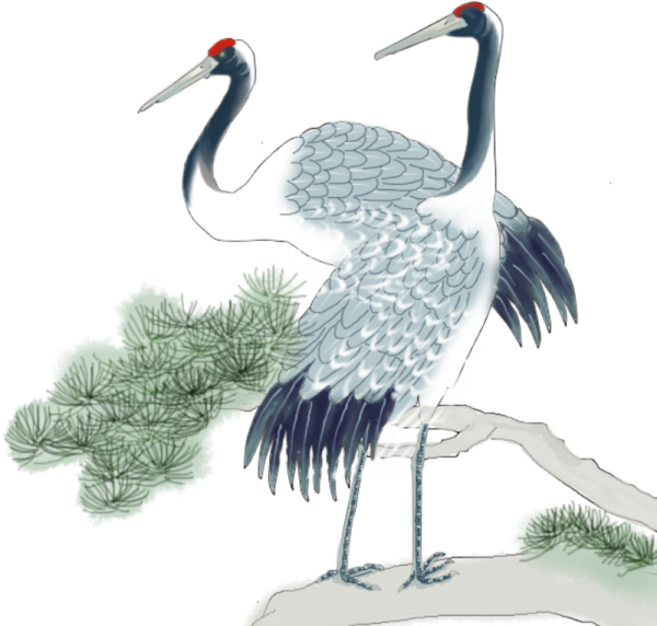 Журавль для дошкольников