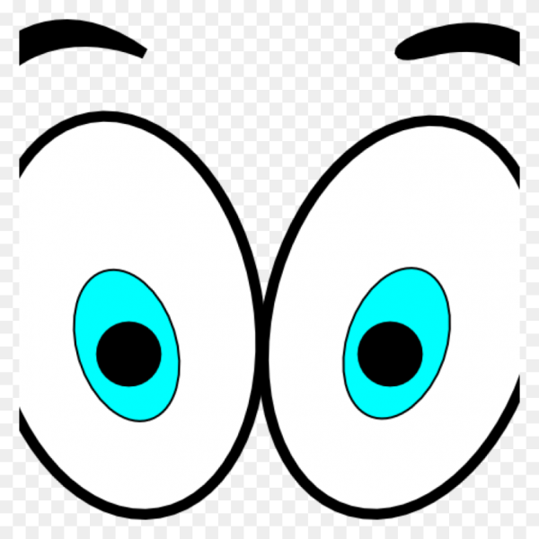 Глаза мультяшные