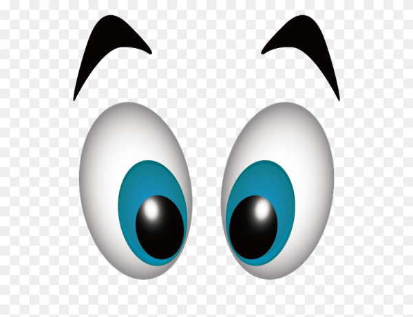 Глаза мультяшные