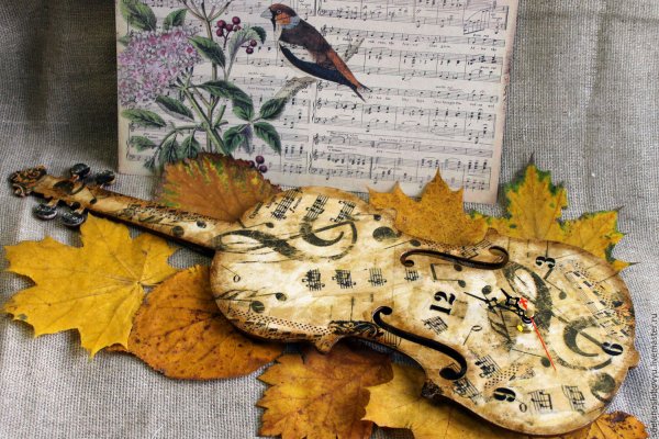 Декупаж осень