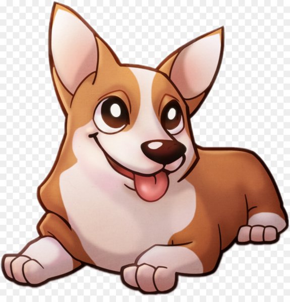 Вельш корги пемброк рисунок