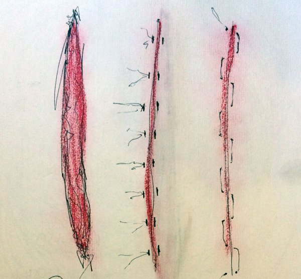 Царапины эскиз