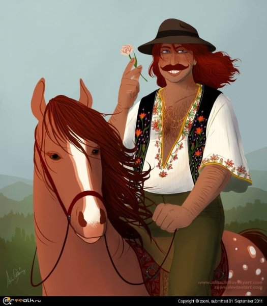 Цыгане мультяшные