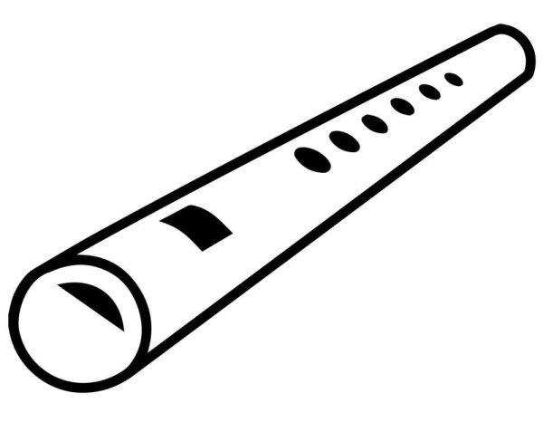 Флейта для распечатки